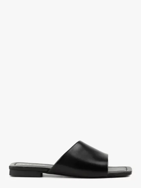 Шкіряні Шльопанці LeBERDES чорний