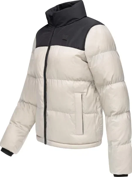 Ragwear Téli dzseki Serah fekete fehér