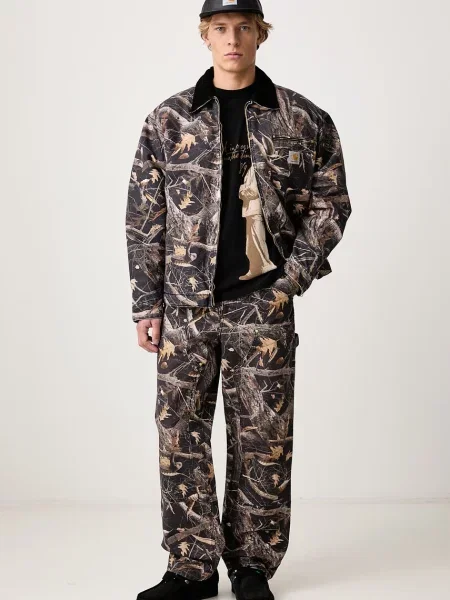 Carhartt WIP OG Detroit Jacket коротка куртка чорна