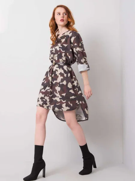 Rochie Fashionhunters de costum bej