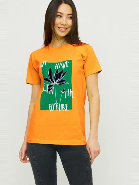 Футболка Yappi оранжевая