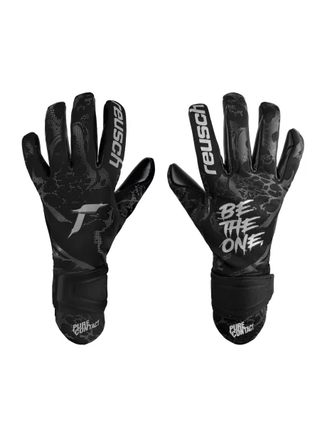 REUSCH Mănuși sport Pure Contact Infinity gri argintiu negru