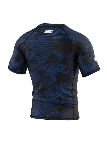 Koszulka Rashguard MMA na Siłownię EXTREME HOBBY HAVOC niebieska