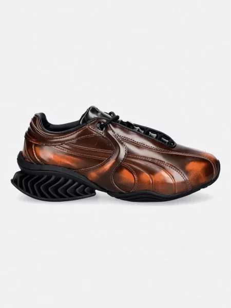 Puma Puma x J.L-A.L sneakersy skórzane brązowe