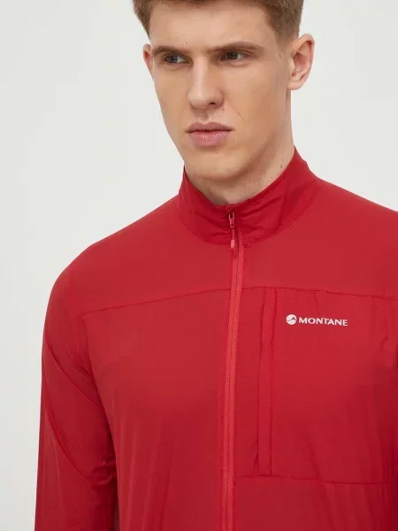 Montane wiatrówka Featherlite czerwony