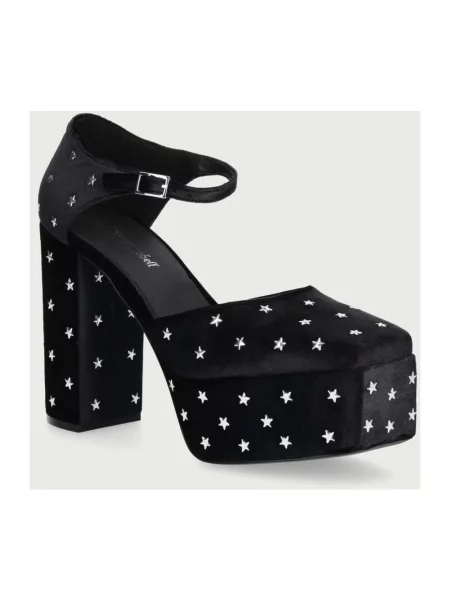 Czółenka Jeffrey Campbell z ćwiekami czarna