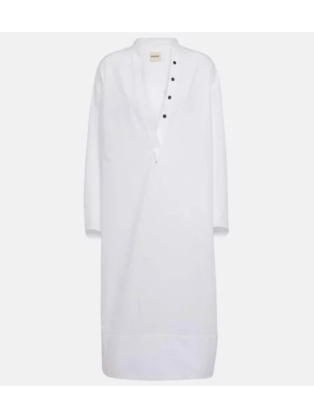 Rochie maxi Khaite de costum alb