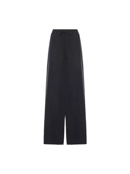 Spodnie Max Mara niebieskie