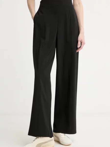 Calvin Klein Performance pantaloni straight pentru femei negru