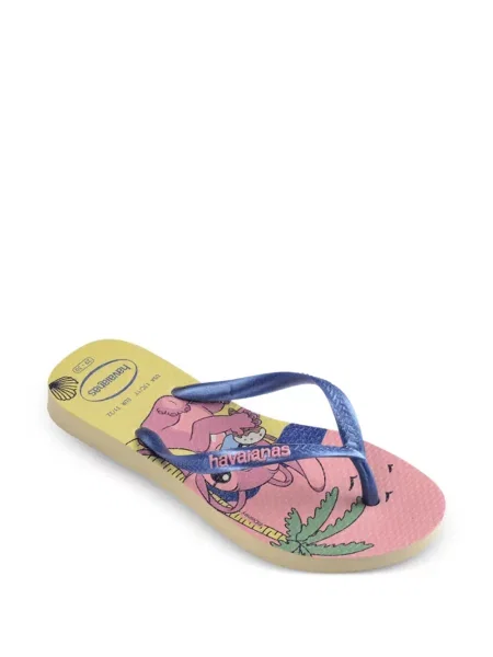 Japonki dziecięce Havaianas różowe
