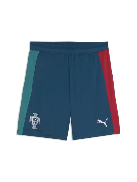 PUMA dopasowane szorty treningowe Portugalia Akcesoria S niebieski
