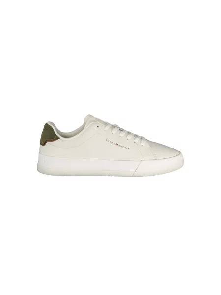 Sneakersy Tommy Hilfiger skórzane białe