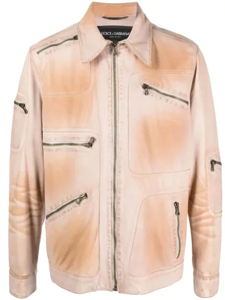 Bunda Dolce & Gabbana Pre-owned s přechodem barev