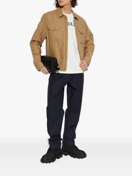 Hanorac Moncler cu imagine alb