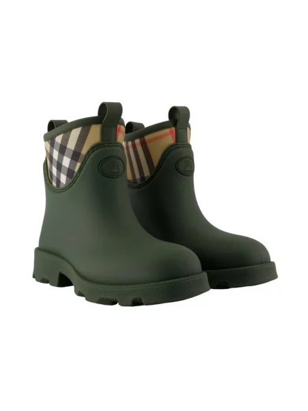 Botki Burberry zielone