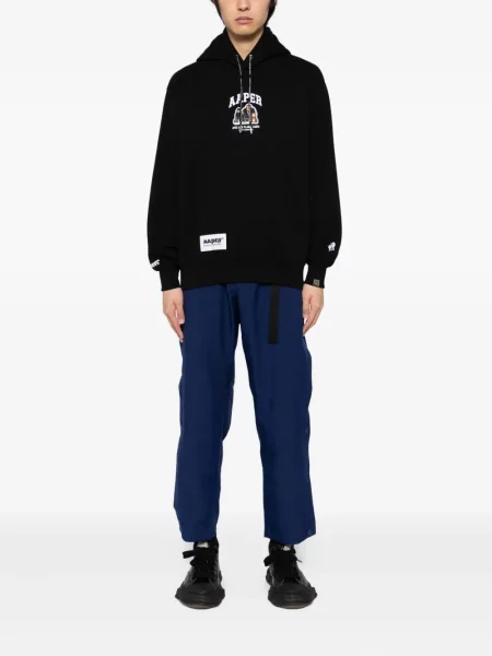 Hanorac cu glugă Aape By A Bathing Ape negru