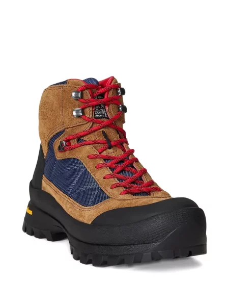 Zvonové prošívané tenisky Polo Ralph Lauren bílé