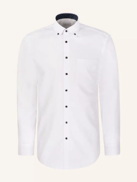 Seidensticker Koszula Biznesowa O Kroju Slim Fit weiss biała