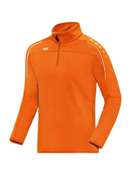 Bluza dziecięca zapinana na Jako Classico pomarańczowa