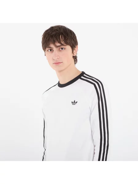Тениска adidas 3S Ls Tee White S бяло