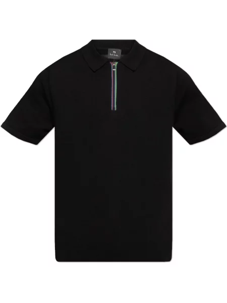Polo Ps Paul Smith cu dungi negru