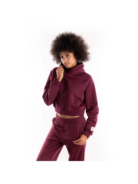 Bluza z kapturem Hinnominate z kapturem czerwona