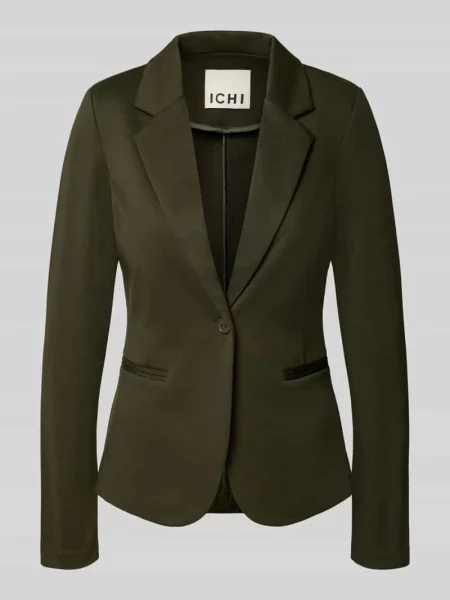 Żakiet o kroju slim fit z z wypustkami model KATE' Ichi