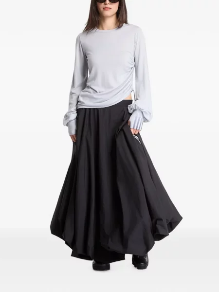 Top Y-3 drapat gri