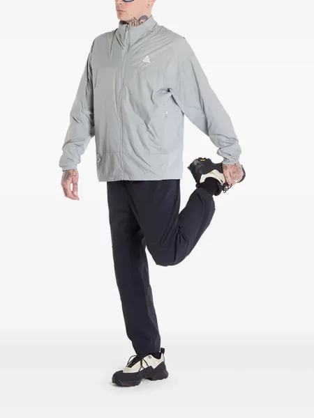 Top sport Nike din fleece plisat fără mâneci alb