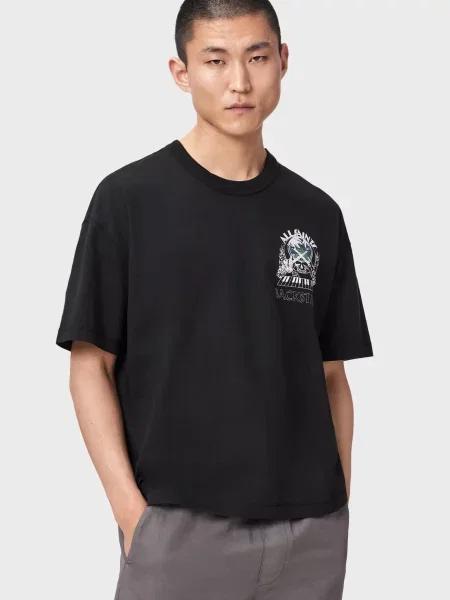 Футболка Allsaints чорна