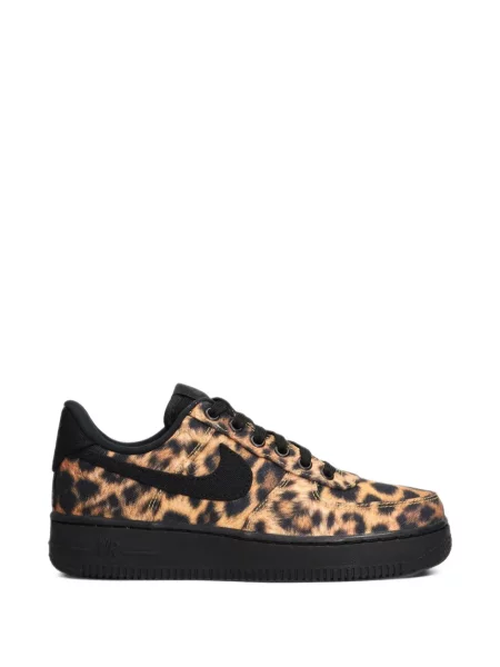 Top Nike din piele de căprioară cu model leopard alergare gri