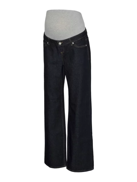 Vero Moda Maternity Jeans VMMTESSA albastru noapte gri