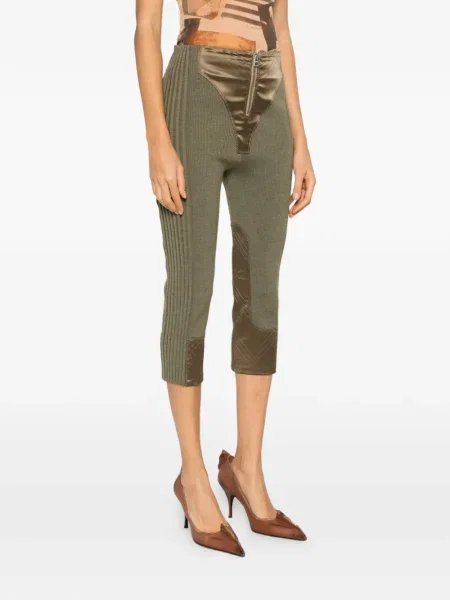 Pantaloni Jean Paul Gaultier verde