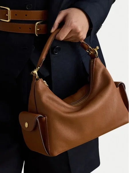 Lauren Ralph Lauren Válltáskák BLAIKE konyak barna