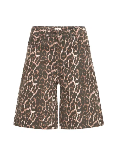 ICHI Jeans IHBROKES deschis / brocart / maro închis bej