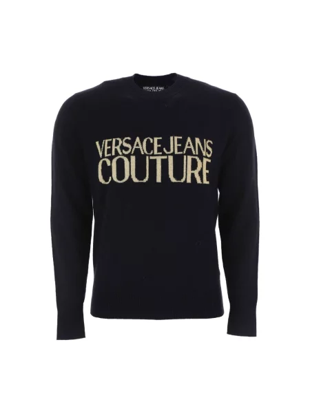 Sweter Versace Jeans Couture czarny