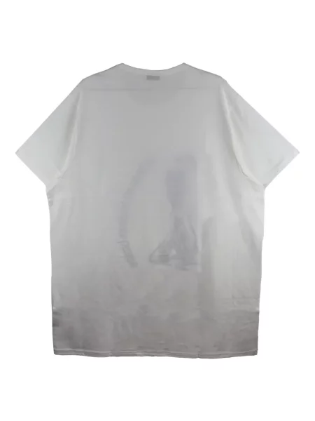 Tricou Yohji Yamamoto cu imagine alb