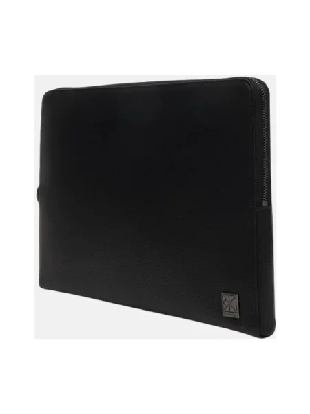 Torba na laptopa Calvin Klein z logo czarna