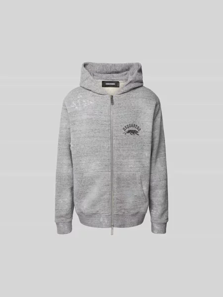 Bluza rozpinana o kroju oversized z bawełny Dsquared2