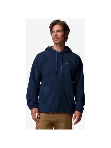 Polar z kapturem Columbia Timber Crest MTR granatowy S niebieska