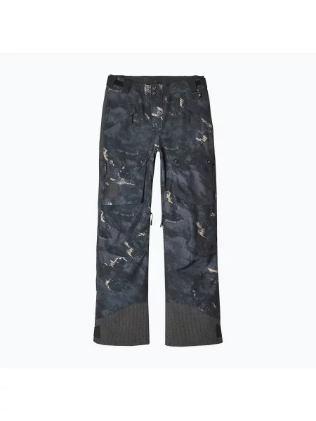 Pantaloni de snowboard pentru femei 4F FNK multicolour allover