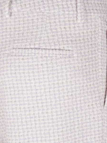 Bouclé pantaloni scurți Tagliatore alb