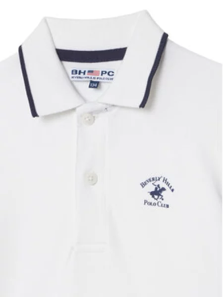 Polokošile Beverly Hills Polo Club bílé