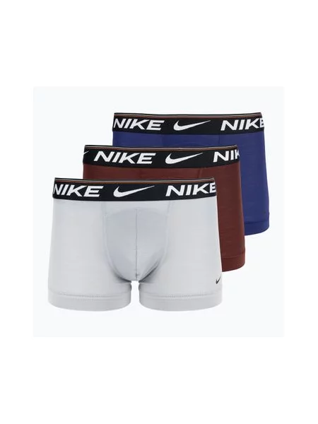 Боксерські шорти Nike Dri-FIT Ultra Comfort Trunk 3 пари сірий/помаранчевий сірі