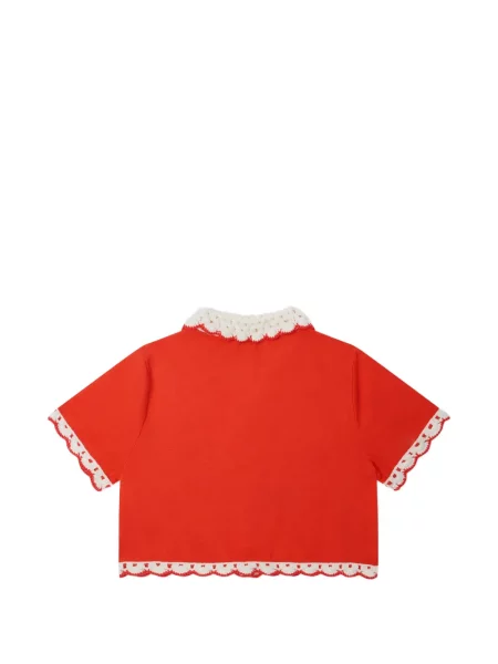 Top dziecięcy Stella Mccartney czerwony