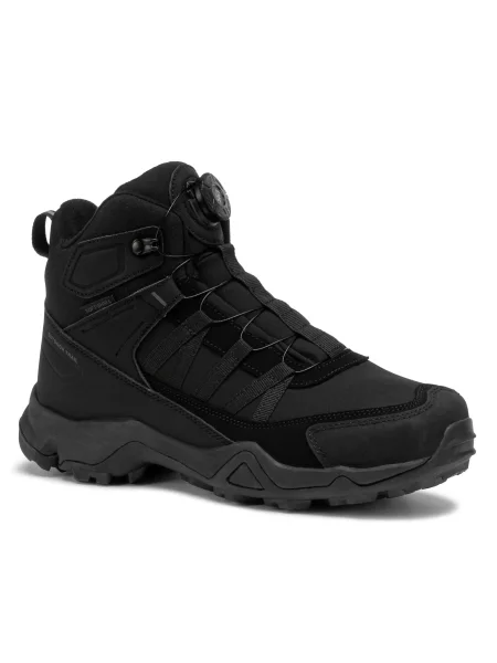 Buty sportowe trekkingowe DK SAXO BOA SOFTSHELL czarne