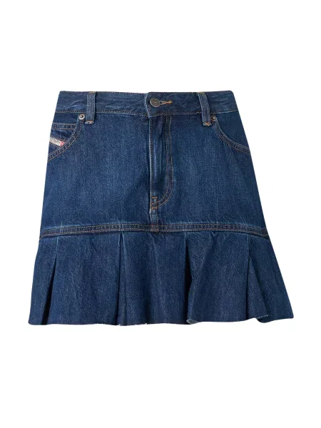 DIESEL Fustă DE-REEN denim albastru