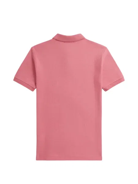 Koszulka polo dziecięca Polo Ralph Lauren różowa