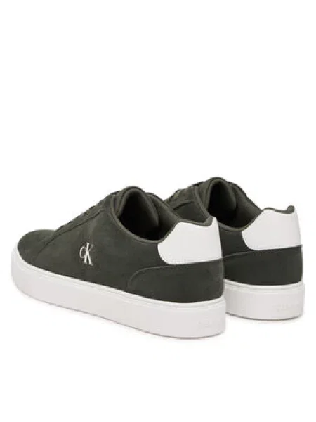 Sneakersy Calvin Klein Classic Cupsole Laceup Su Béžová biela