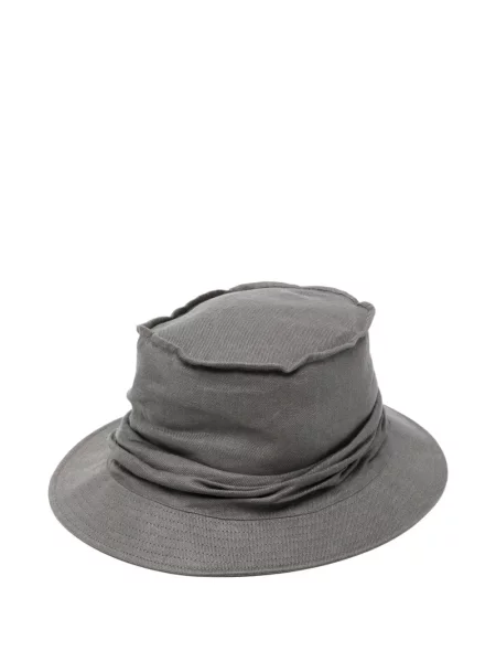 Pălărie Yohji Yamamoto drapate gri